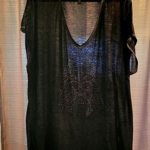 Dart Vader Crystal Rock & Republic Top S